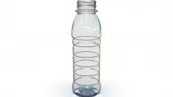 PET Bottle PCF - 38P - 1 - Round 330 mL - for water - drinks 3D model