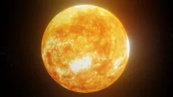 Photorealistic Sun 8k Textures 3D Model Low-poly 3D model