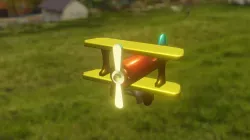 Plane Toy 3D model