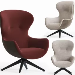 Poliform Mad Joker Armchair 3D model