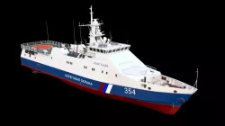 Project 22460 Rubin-class patrol boat 3D model