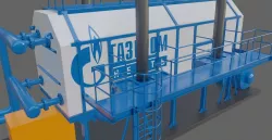 Ptb-furnace of Oil refinery 3D model