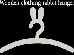 Rabbit Hanger Low-poly 3D model