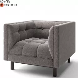 Restoration Hardware Madison Chair 3D model