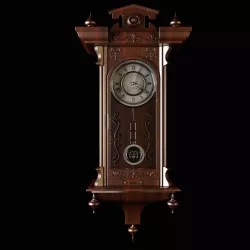 retroclock 3D model