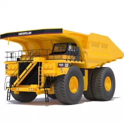 Rigid Dump Truck 3D model