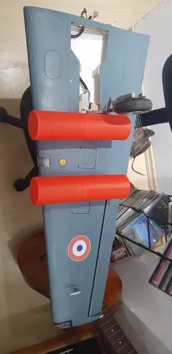 Rocket launcher Pod with Wing Pylon 3D model