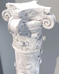 roman column  3D model