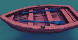  rowing boat 3D model