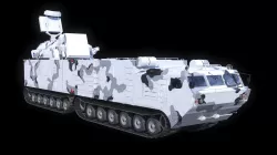 SA-15 Tor-M2DT Low-poly 3D model