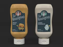 Sauce Bottles 3D model