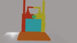 SCI-FI DOOR 3D model