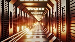 Sci-Fi Hallway 3D model