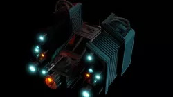Sci fi Spaceship 3D model