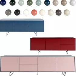 SHADOWS sideboard Novamobili 3D model