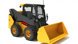 Skid Loader Shovel Bucket 3D model