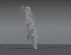 Smoke Rising 02 - VDB 3D model