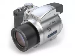 SONY-DSC-H2 Camera 3D model