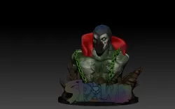 Spawn Bust 3D model