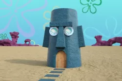 Squidwards House - Casa de Calamardo Tentaculos 3D model