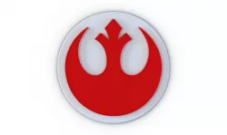 Star Wars Rebels Logo 3D model
