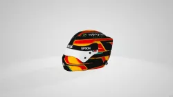 Stoffel Vandoorne Helmet 3D model