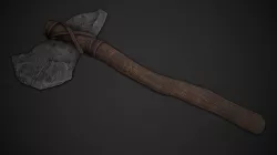 Stone Axe 2 Low-poly 3D model