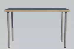 Table IKEA Linnmon 10973 Low-poly 3D model