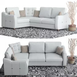 Thomas Two Sofa 3D model