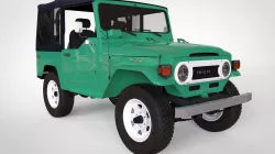 Toyota FJ40 SOFT TOP 1978 4x4  3D model