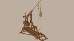 Trebuchet 3D model