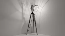 Tripod Cage Lamp 3D model