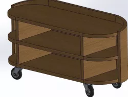  TV Furniture style Ada brand  3D model
