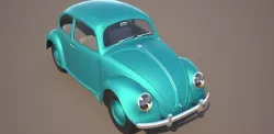 Volkswagen beetle 30s 3D model