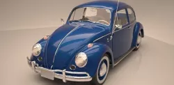 VW T1 beetle sedan 1963 3D model