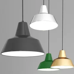 W2 Made Hand Pendant lamp 3D model