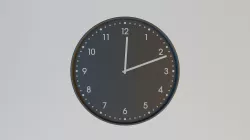 Wall Clock 3D model
