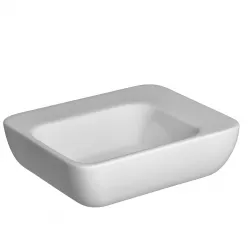 Wall Hung Basin Rectangle shape  3D model Modeled in 3ds max 3D model