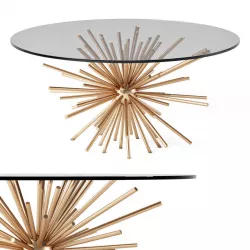 West Elm Sputnik Coffee Table 3D model