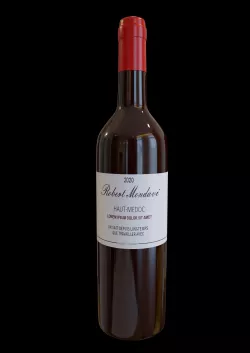 Wine Bottle 3D model