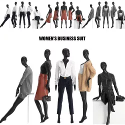 womens business suits 3D model
