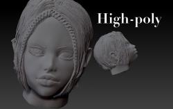 Female Bust 3D Model $10 - .obj - Free3D