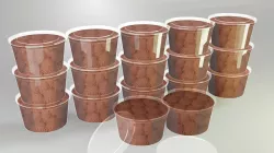 150g Plastic Container Low-poly 3D model