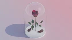   3D Rose 3D model