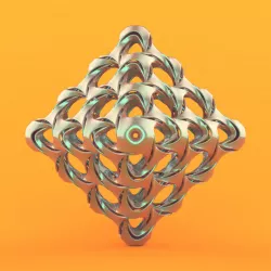 abstract object 3D model