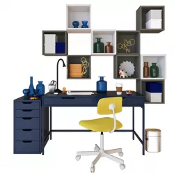 ALEX working desk 2 3D model