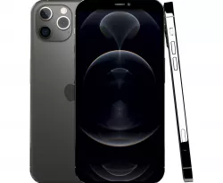 Apple iPhone 12 Pro Max Graphite Low-poly 3D model