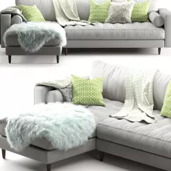 Article Sven Sectional Sofa 3D model