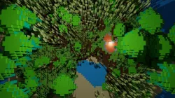 Bamboo Lava Jungle Minecraft 3D model