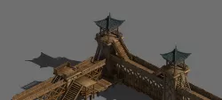 Barracks-Dam 75 3D model